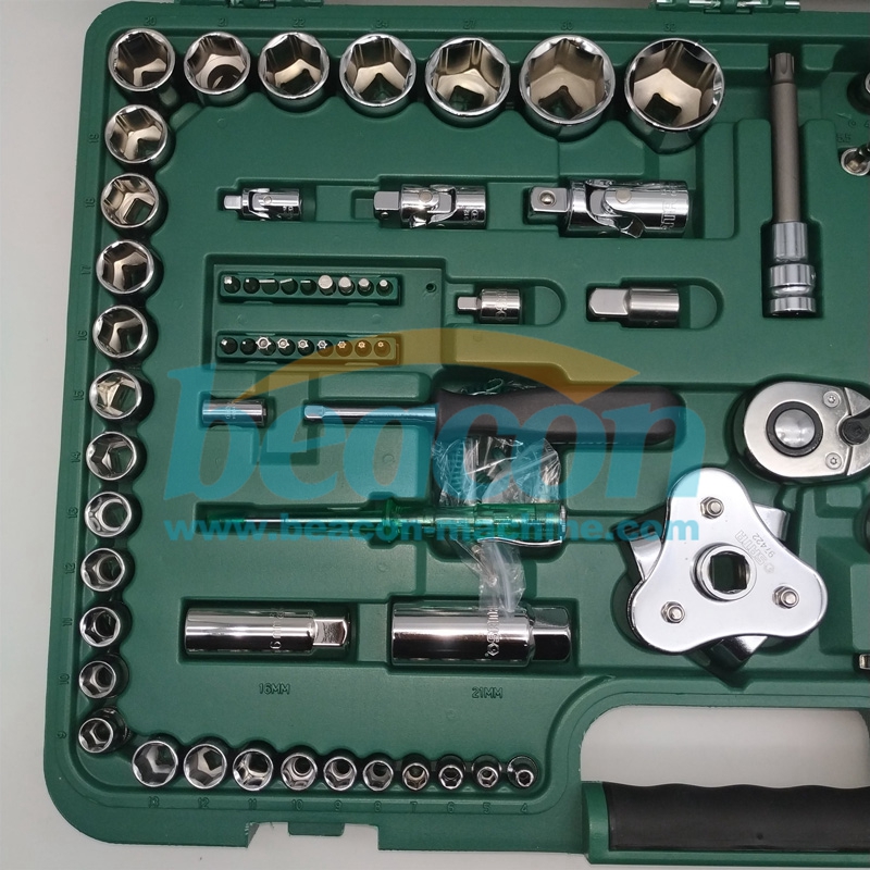Kit de herramientas de mano para reparación de automóviles 122PCS