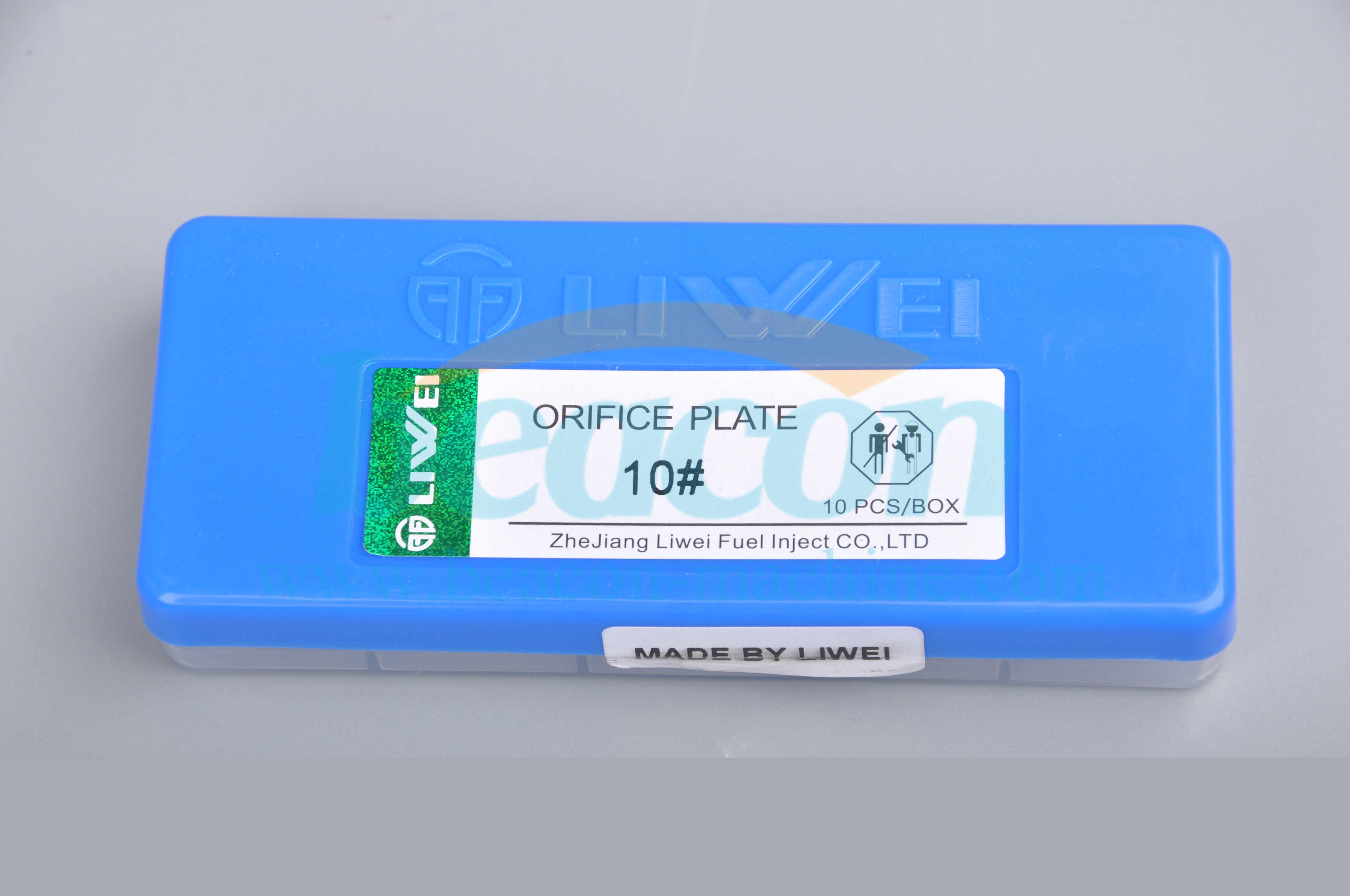 common rail injector spare parts 10# orifice plate valve plate