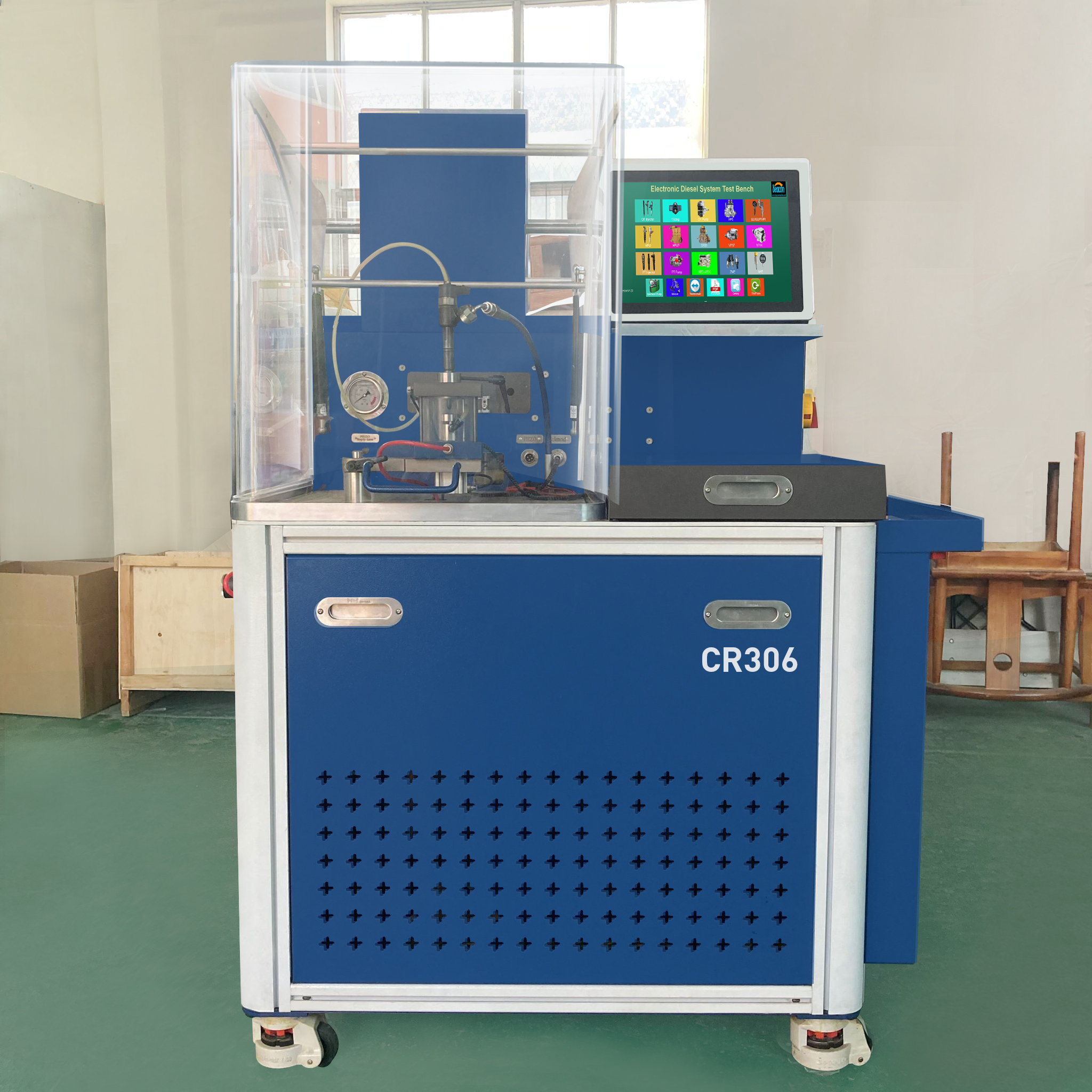 Banco de prueba del inyector de combustible diesel common rail de alta presión CR306