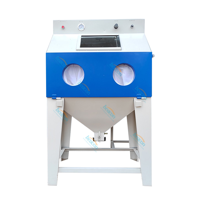 Máquina de chorro de arena de vapor de agua de cabina de chorro de arena húmeda manual sin polvo a precio de fábrica a la venta