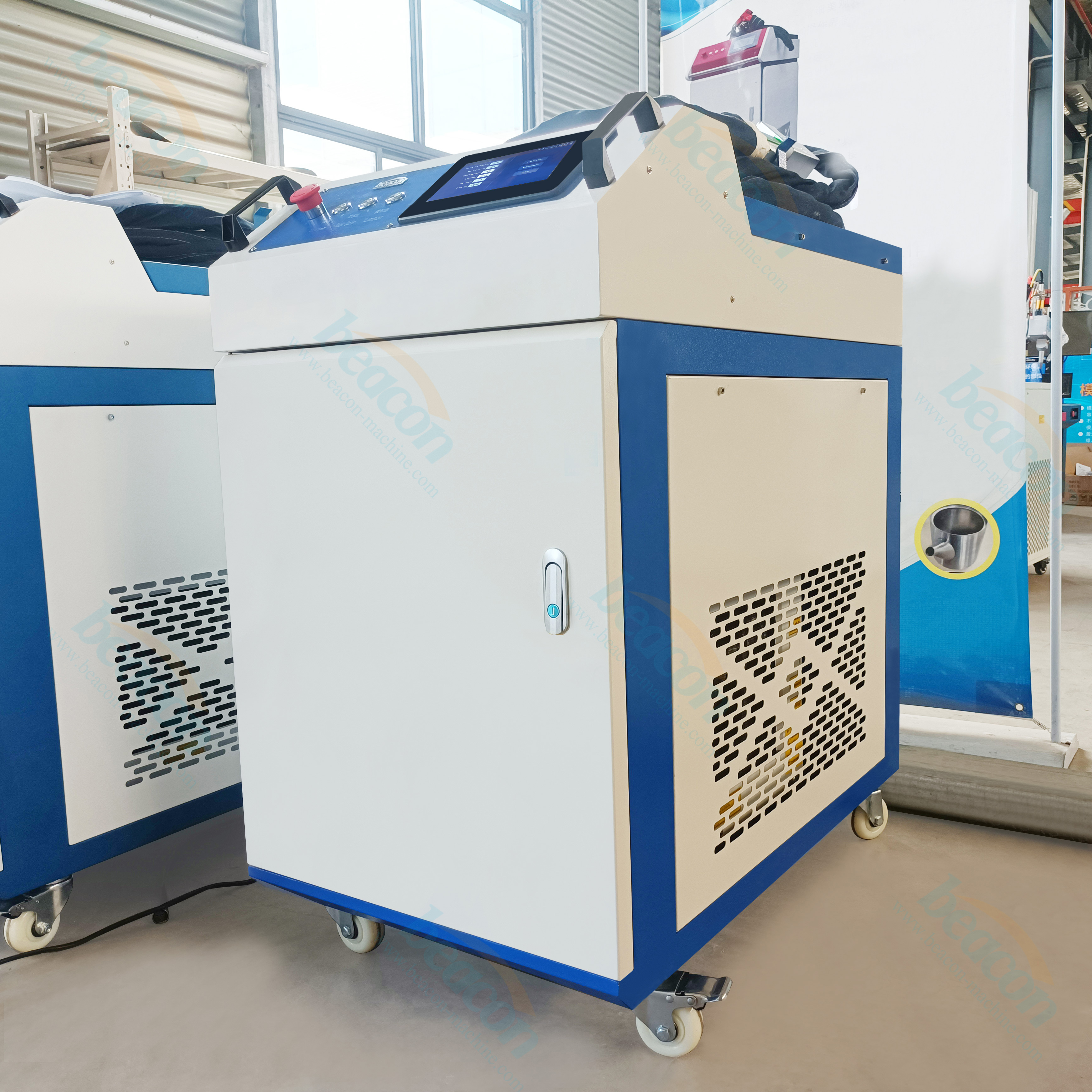 Máquina de limpieza láser de fibra LS-C Máquina láser de eliminación de pintura de óxido de óxido de metal Recubrimiento de grafiti