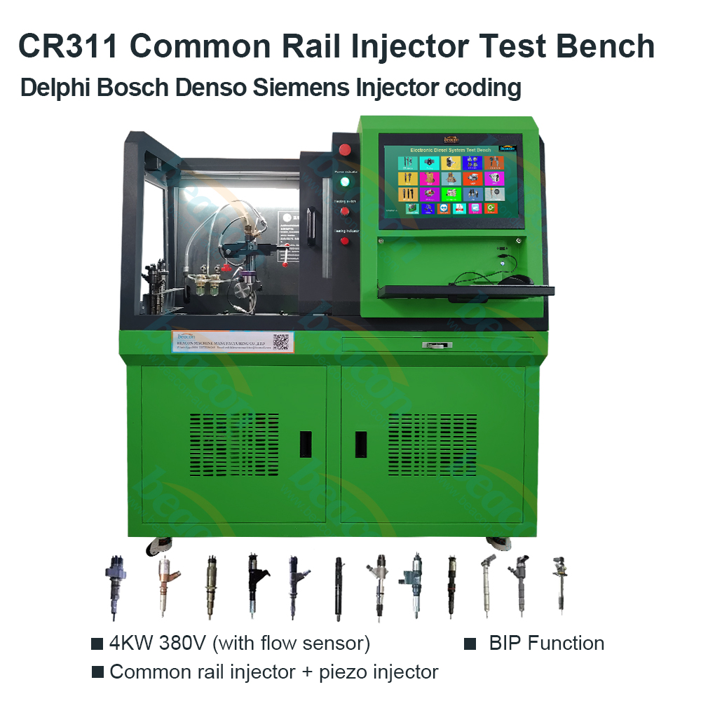 Banco de pruebas de inyectores Common Rail CR311 con función de tiempo de respuesta de inyector BIP