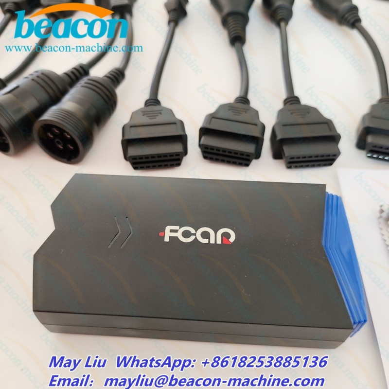 F508D FCAR - El nuevo escáner de diagnóstico HD Truck TabPro para vehículos pesados. Herramientas de diagnóstico para camiones pesados.