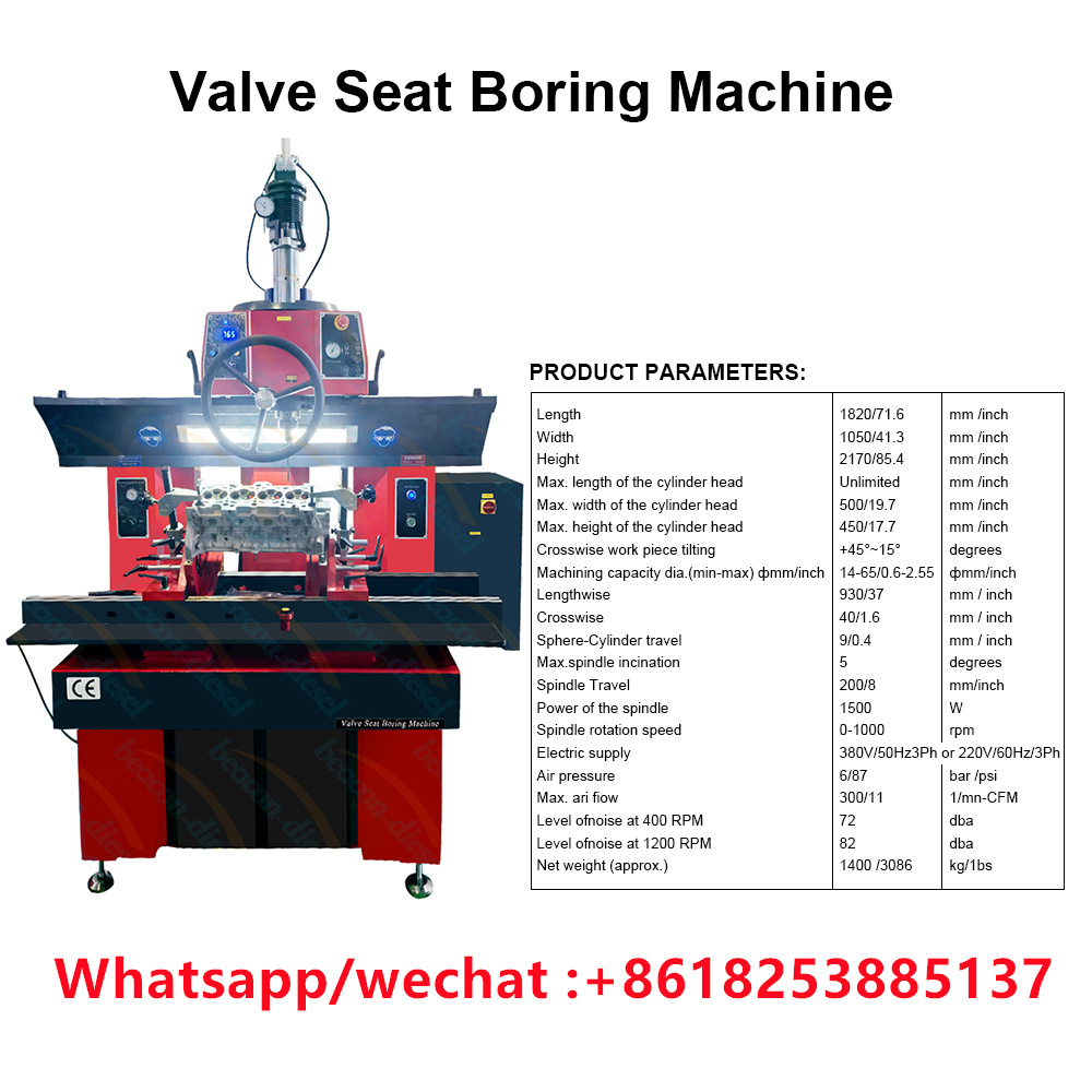 Mandrinadora de asientos de válvulas GS-180A