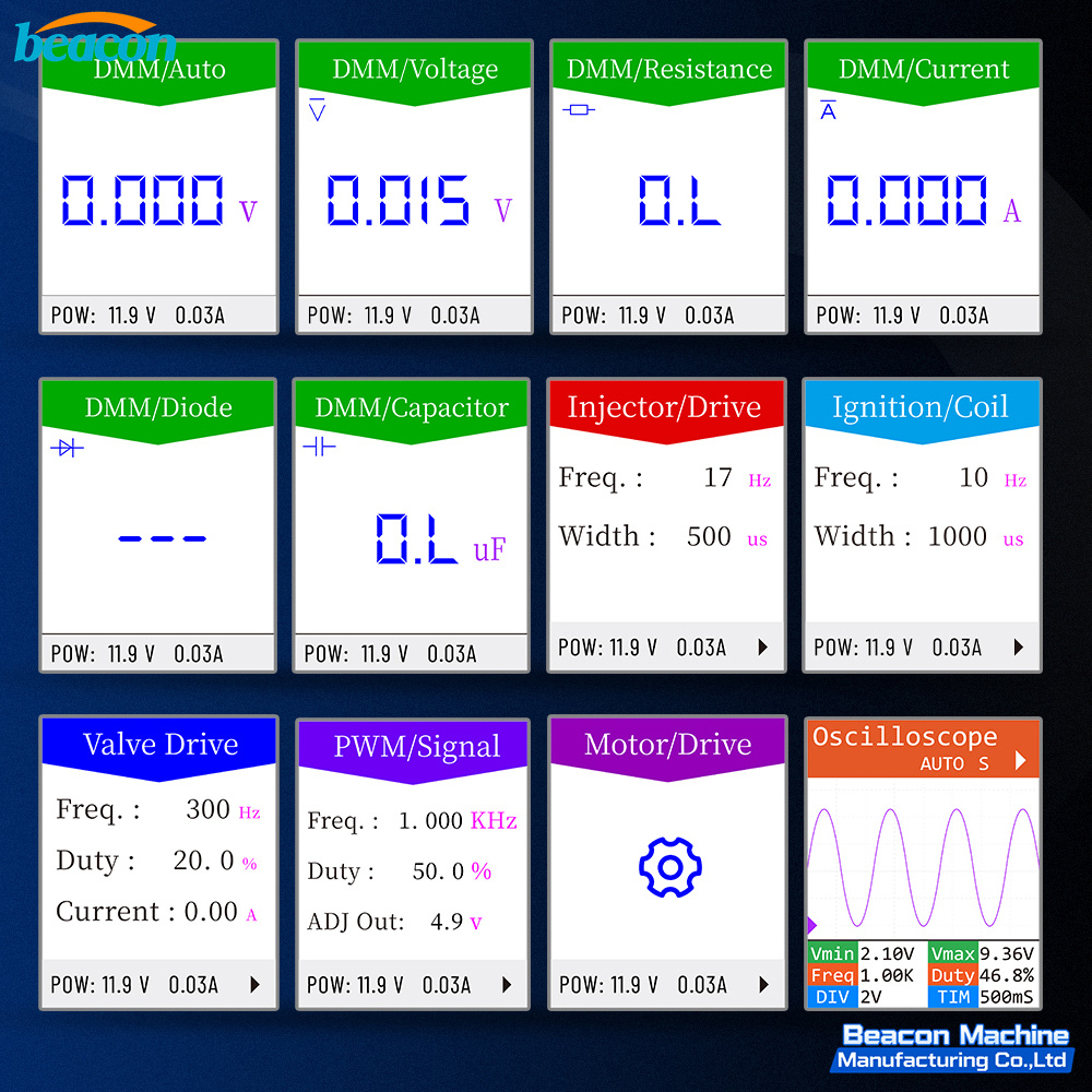 Herramienta multifunción QDB-5A de prueba y activación para automoción