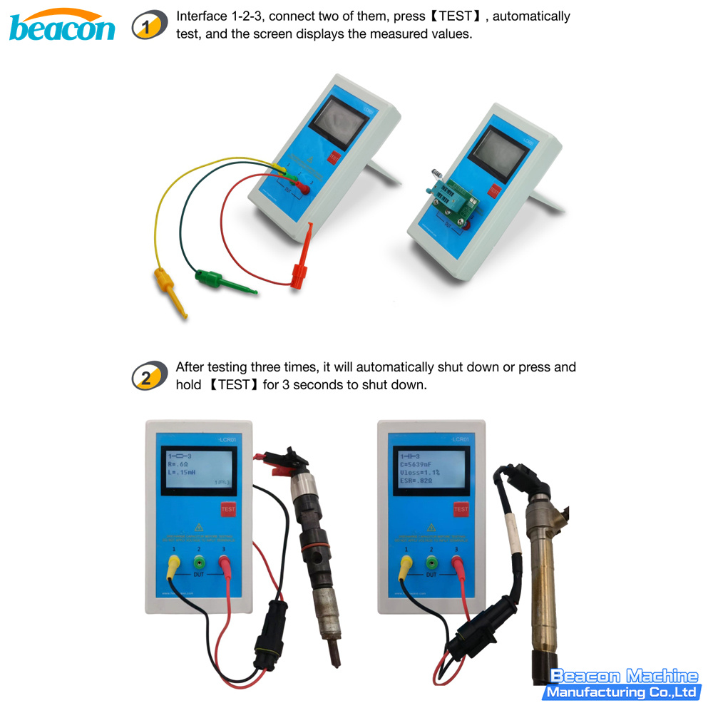 Probador LCR01 de resistencia, inductancia y capacitancia (probador LCR compacto)