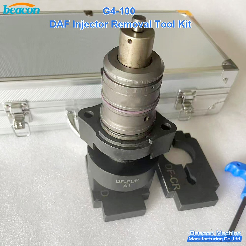 Kit de herramientas para la extracción de inyectores DAF G4-100: Herramienta profesional para el desmontaje de inyectores diésel DAF EUP